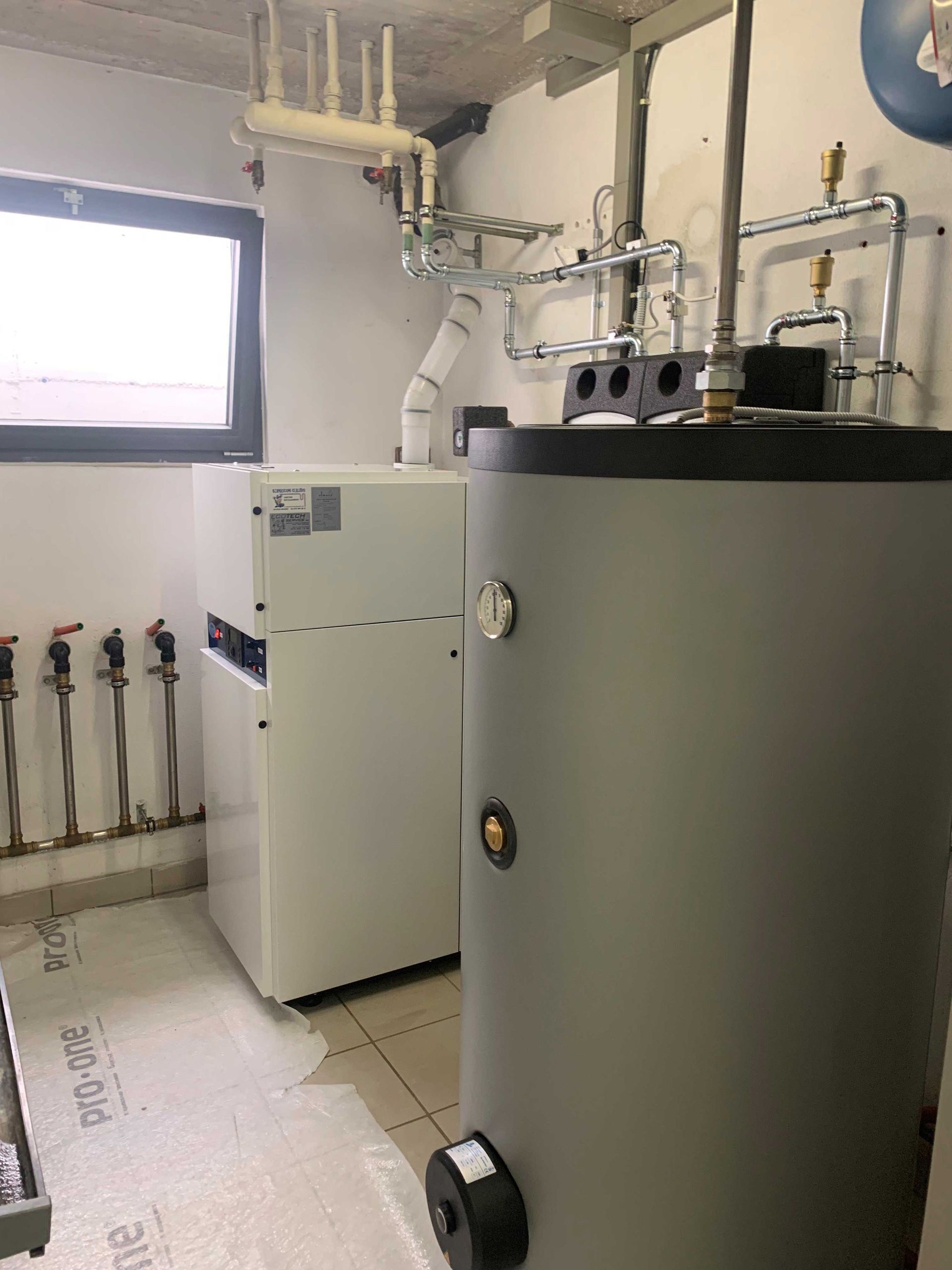 Centrale termica a gasolio - Eco Tech Lugano