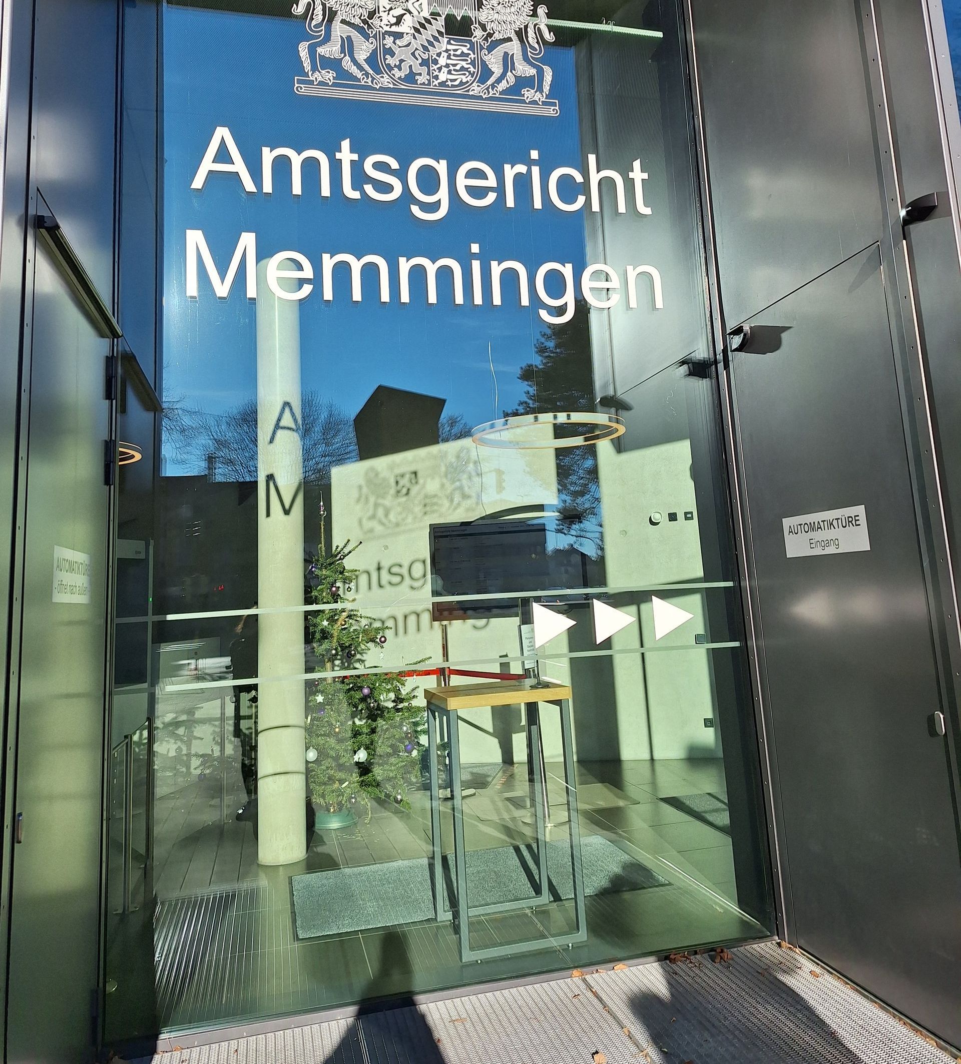 Türeingang Amtsgericht Memmingen