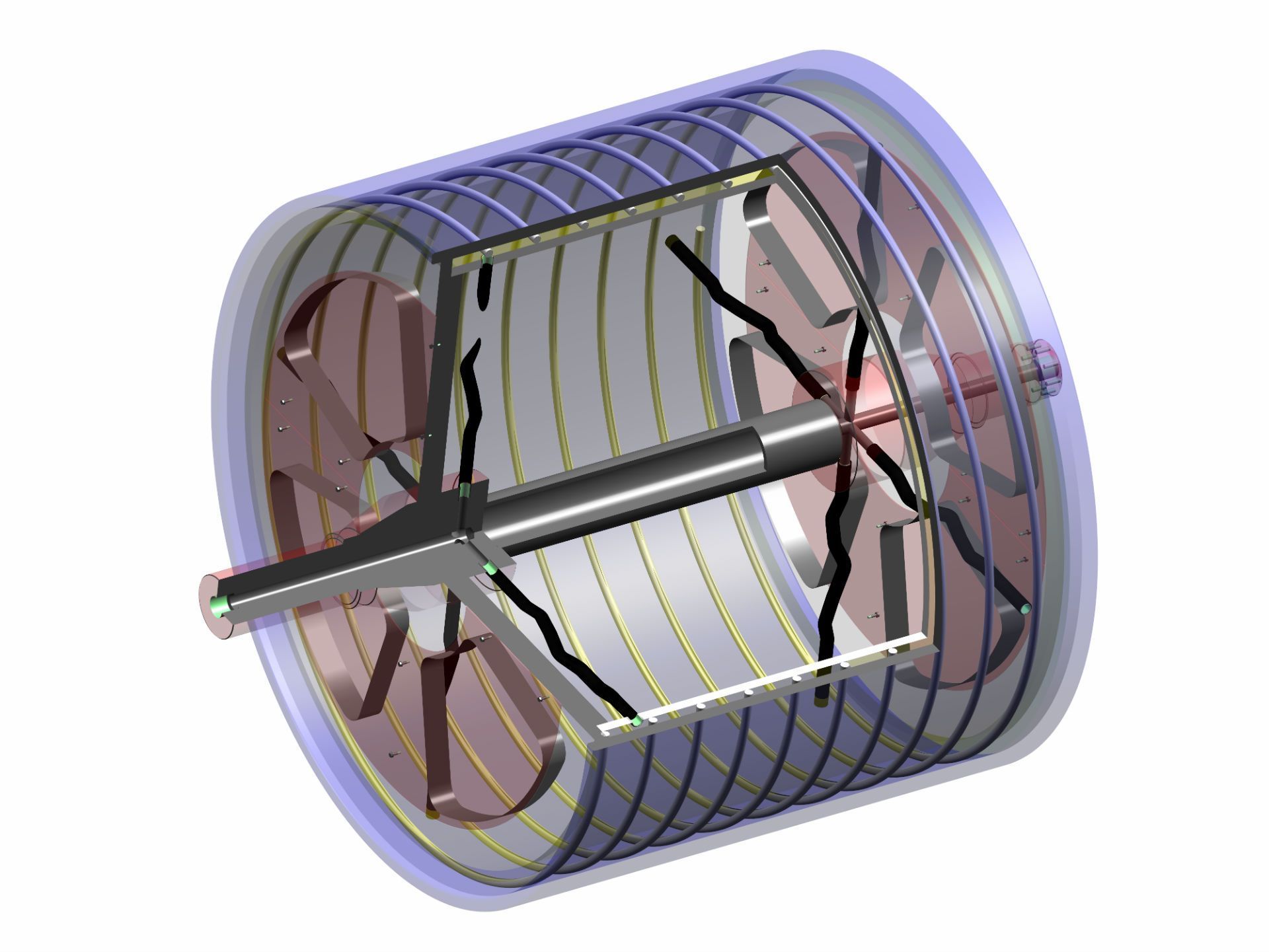 Una imagen generada por computadora de un objeto circular