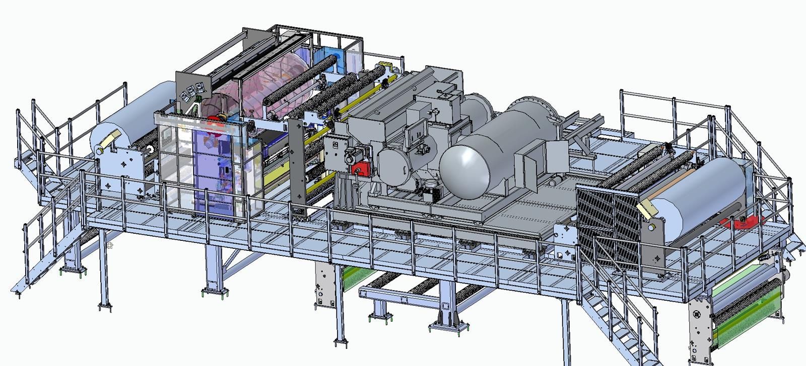 Una imagen generada por computadora de una máquina sobre un fondo blanco.