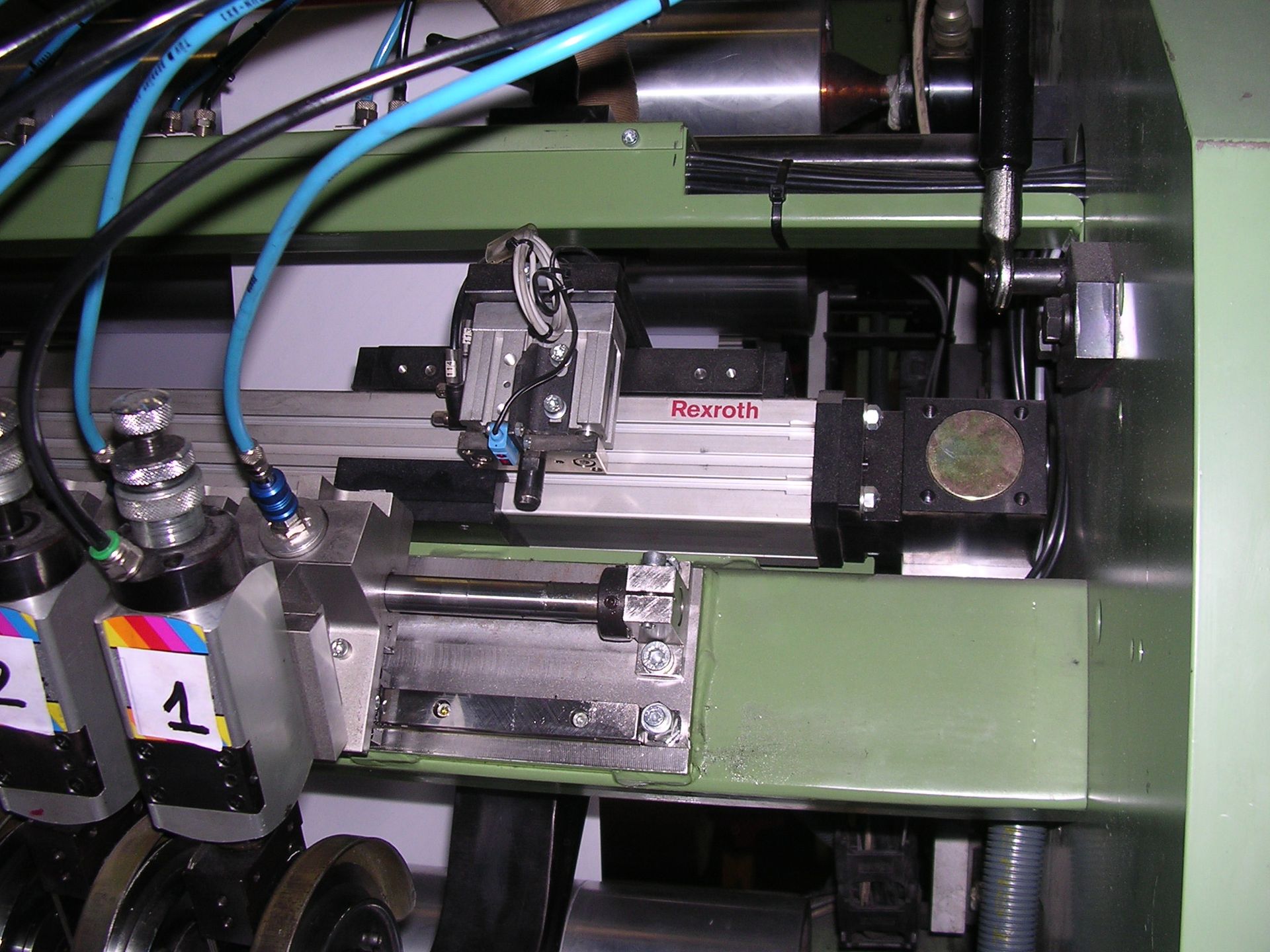 Una máquina con el número 1 en ella