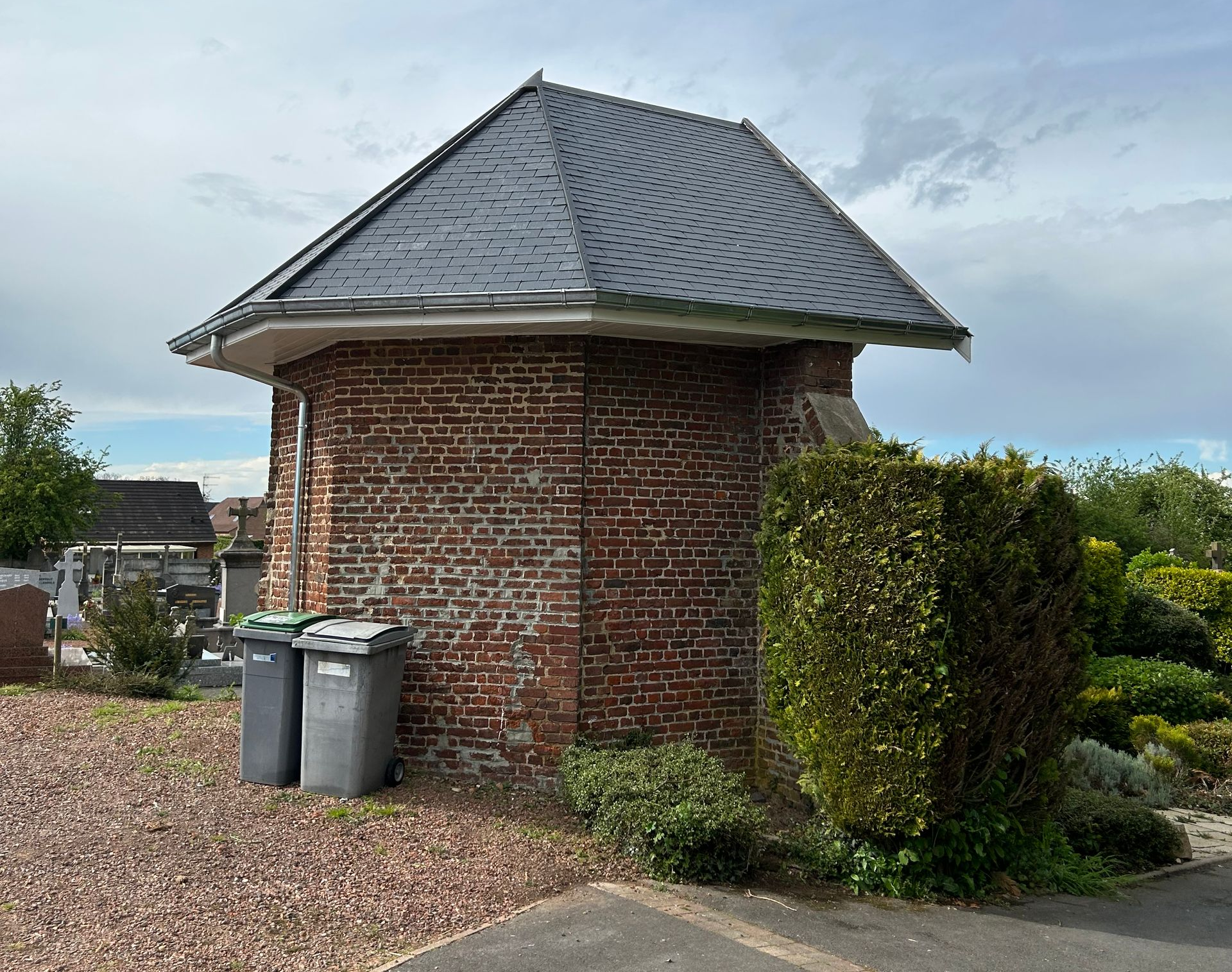 Toiture de chapelle refaites à neuf