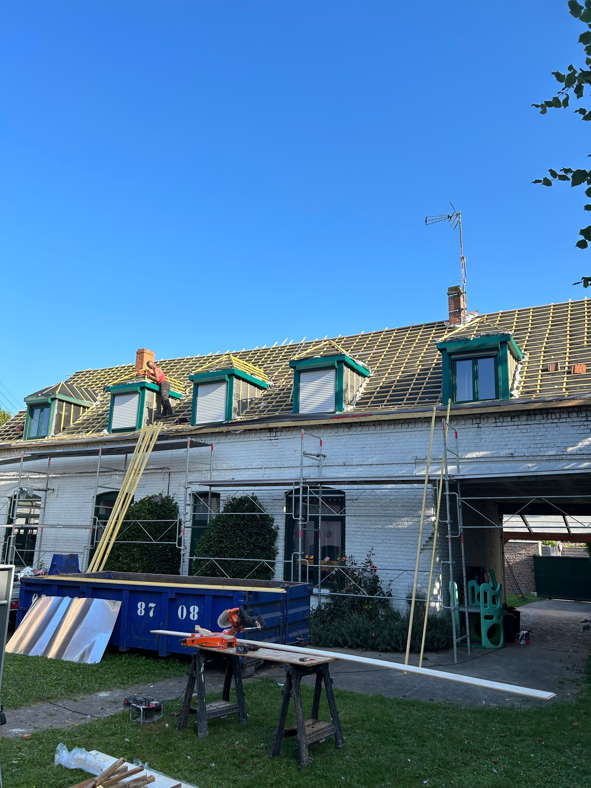 Réfection totale de charpente