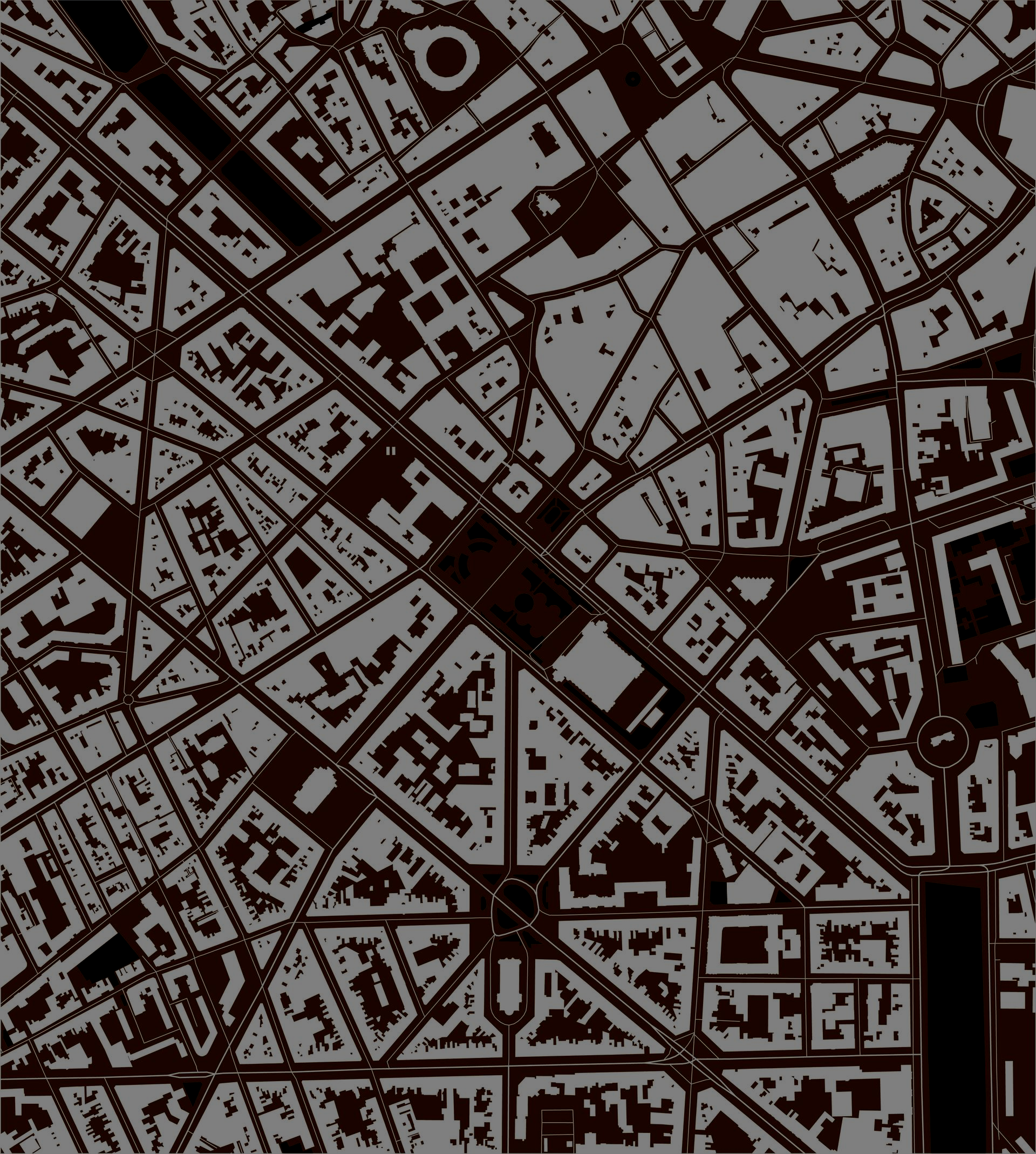 Vue topographique de Lille