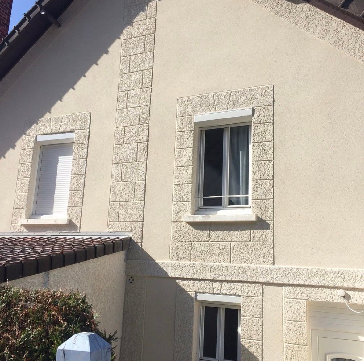 Ravalement de façade.