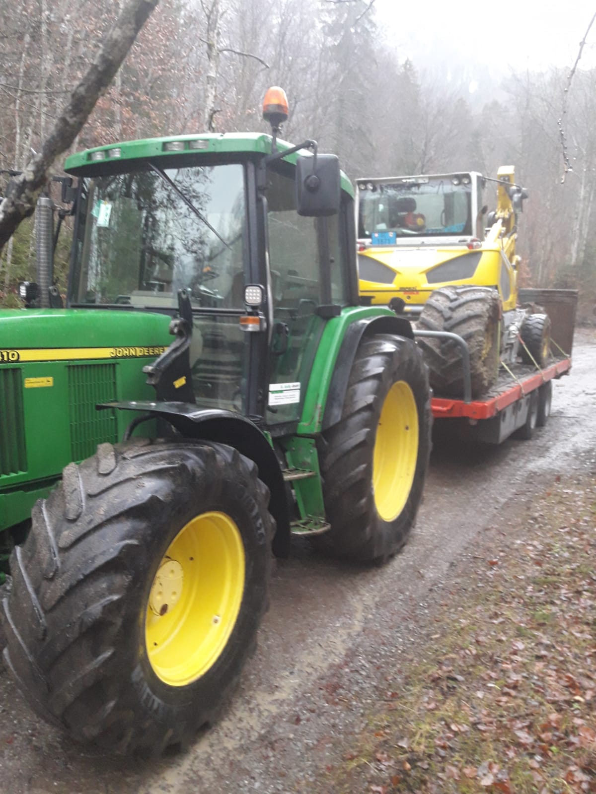 Transport von Maschine - B. Aellig GmbH