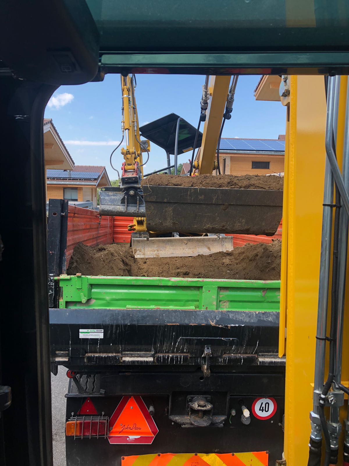 Transport von Maschine - B. Aellig GmbH