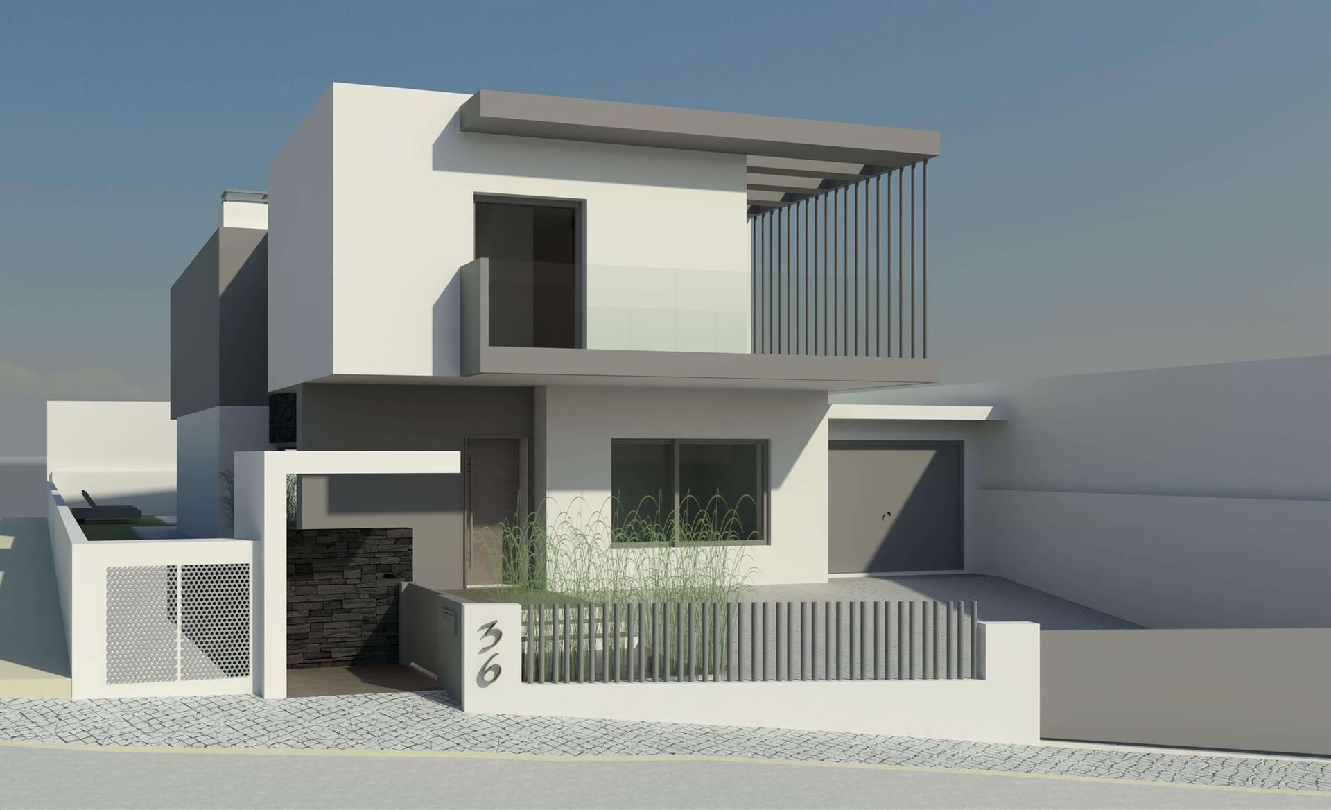 Ferramentas de arquitetura em plantas, tablet exibindo esboço do projeto de um banheiro.