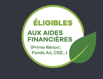 Eligibles aux aides financières