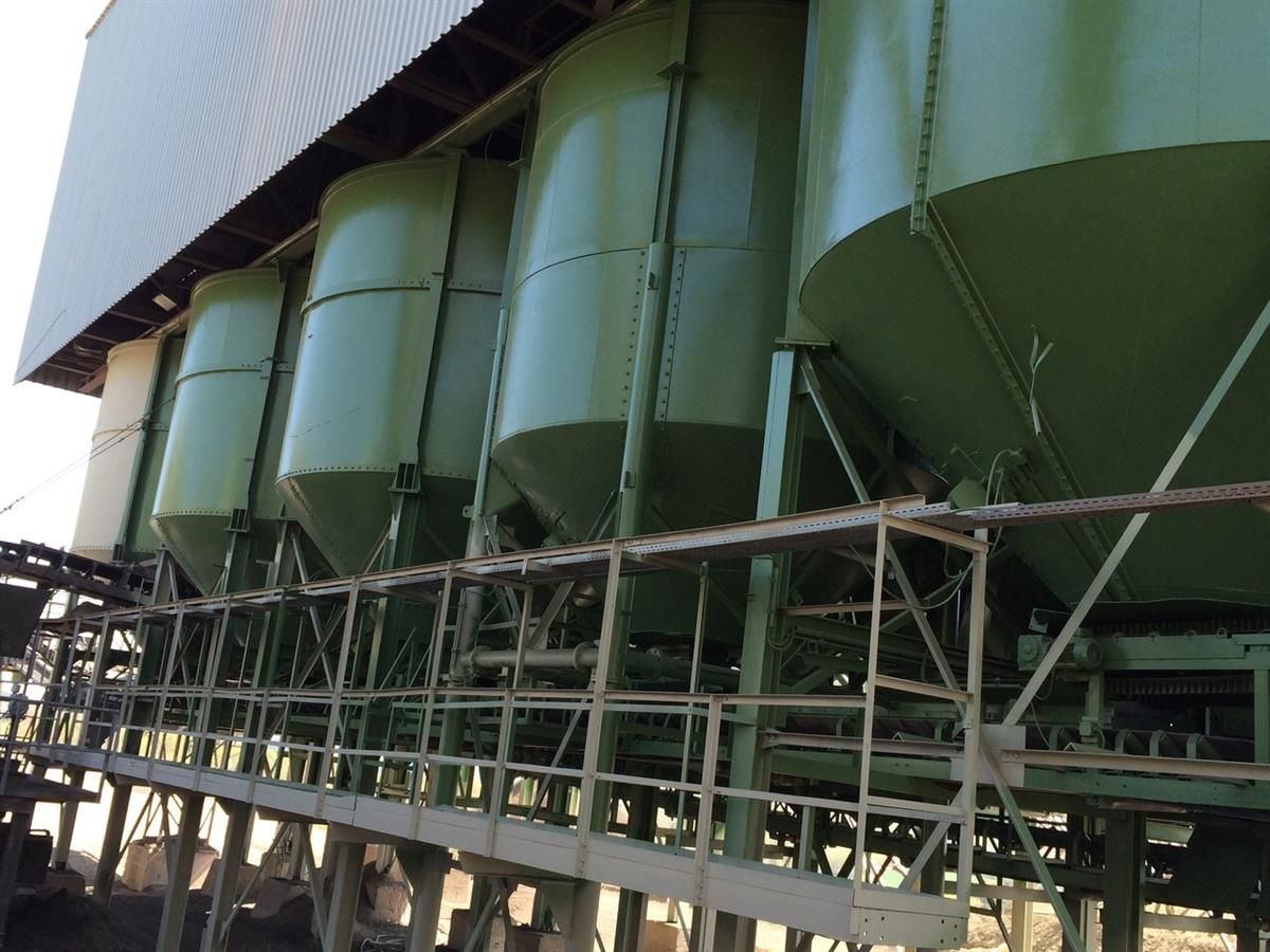 Neu beschichtete Silo Tanks - Korrosionsschutz Hennef