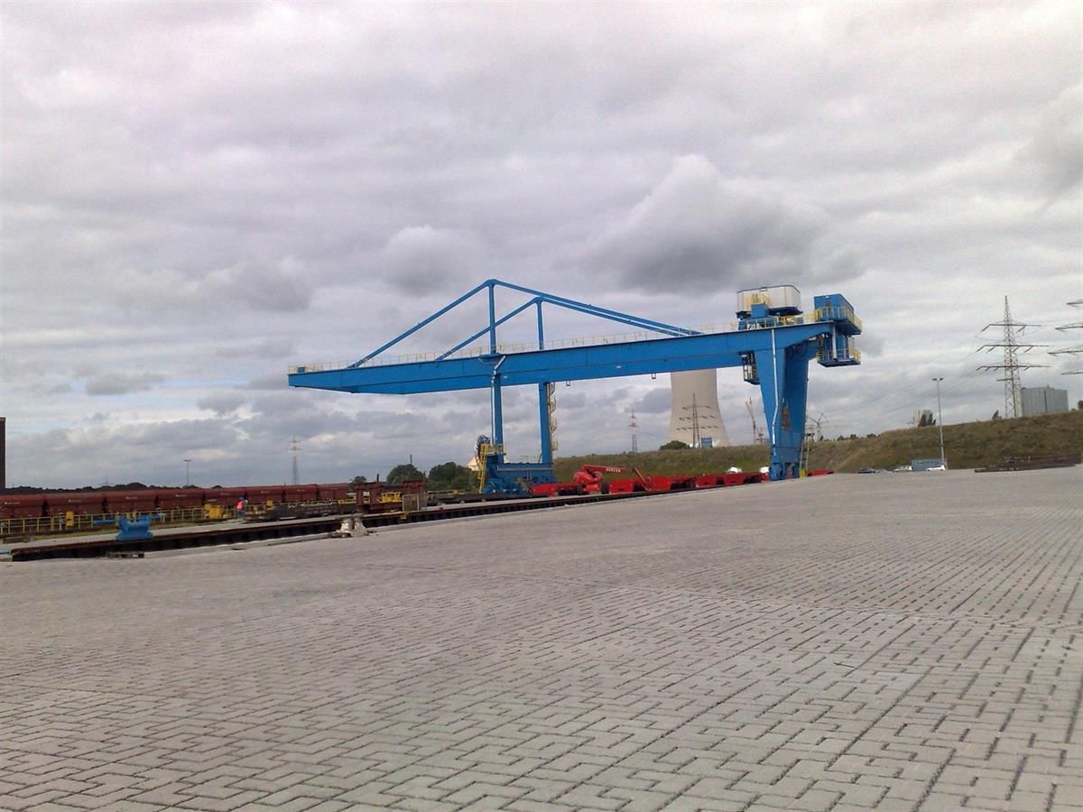 Containerkran - Korrosionsschutz Hennef - Jürgen Hartwig