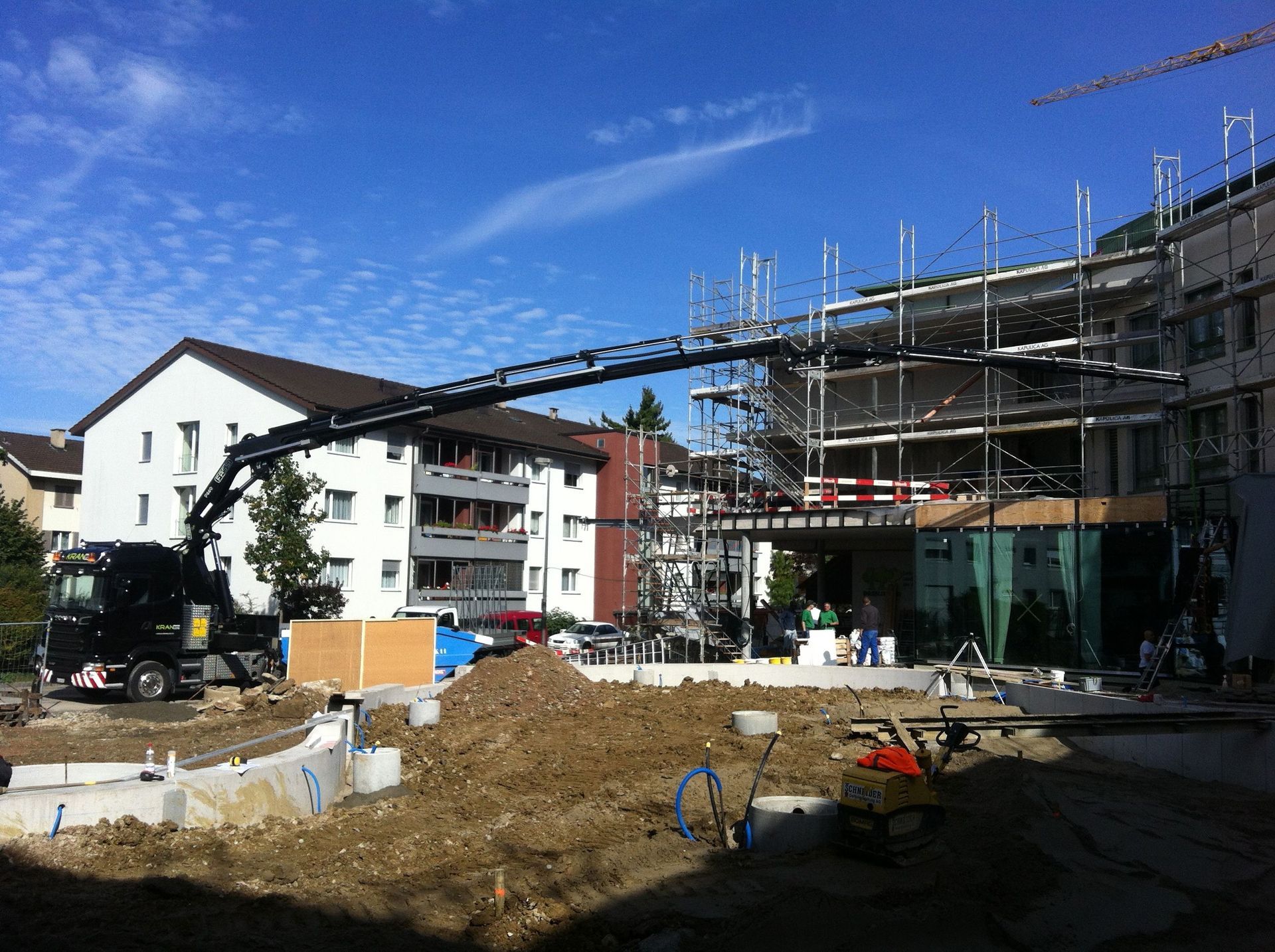 Bauarbeiten - Kranlog GmbH - Reinach BL