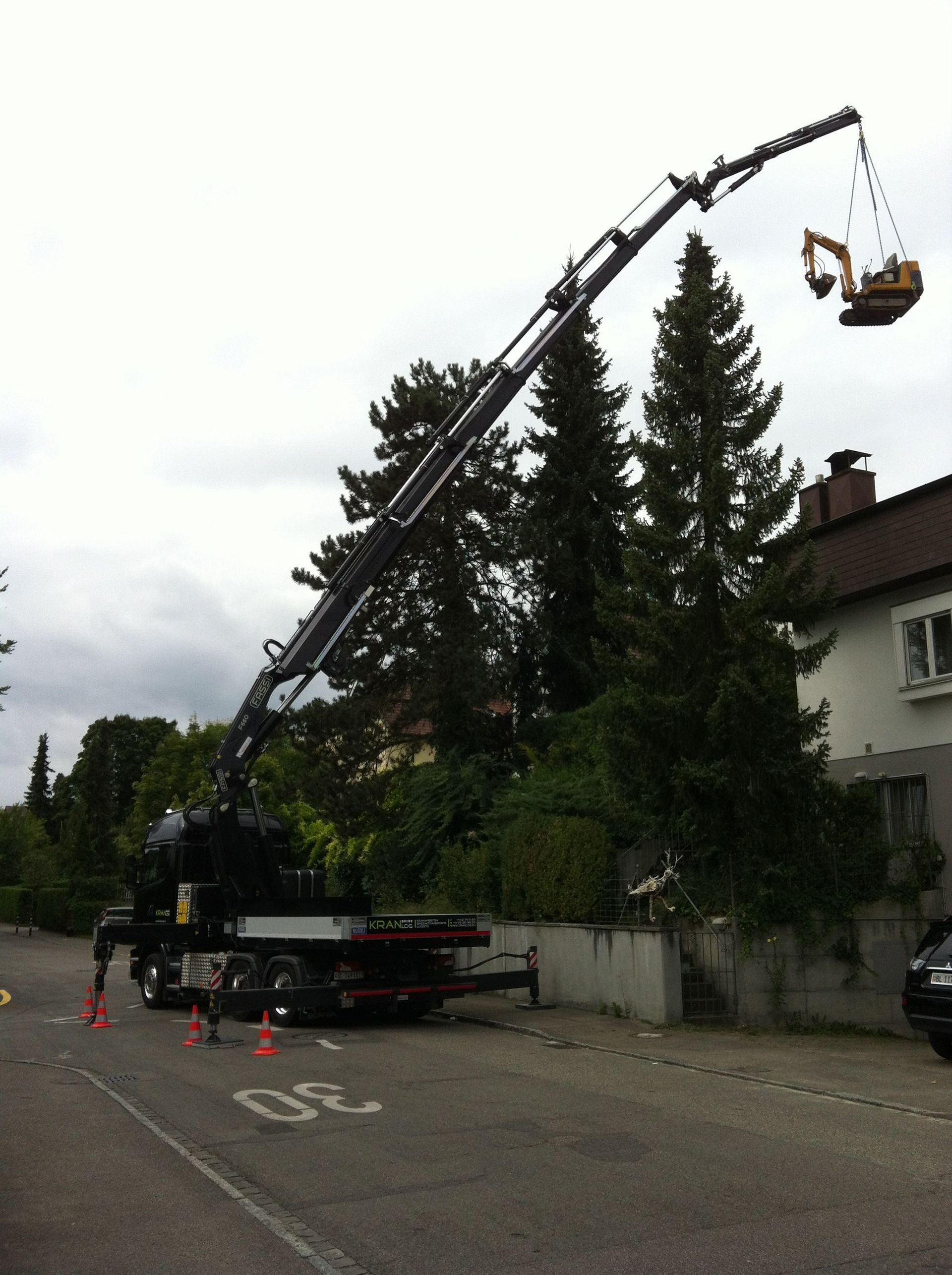 Bagger - Kranlog GmbH - Reinach BL