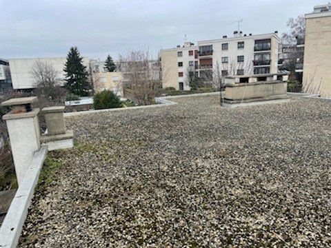 Toit plat de bâtiment