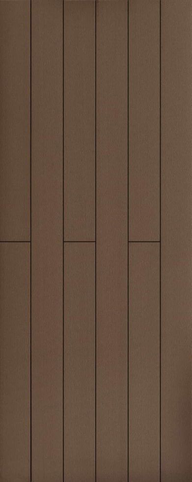 Un primer plano de una pared de madera marrón con textura.