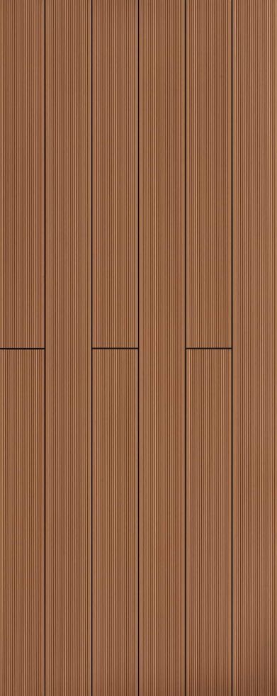 Un primer plano de una puerta de madera con un patrón de rayas.