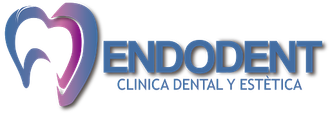 A logo for endodent clinica dental y estetica