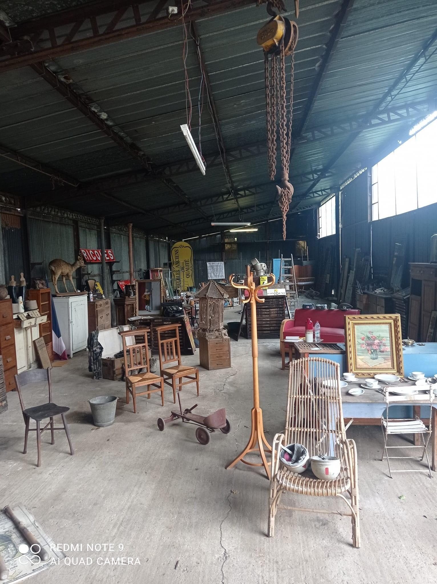 Vente d'objets anciens