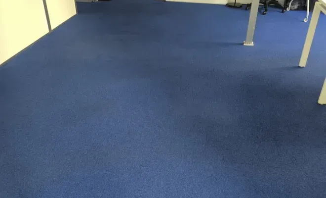 Moquette de bureau détachée