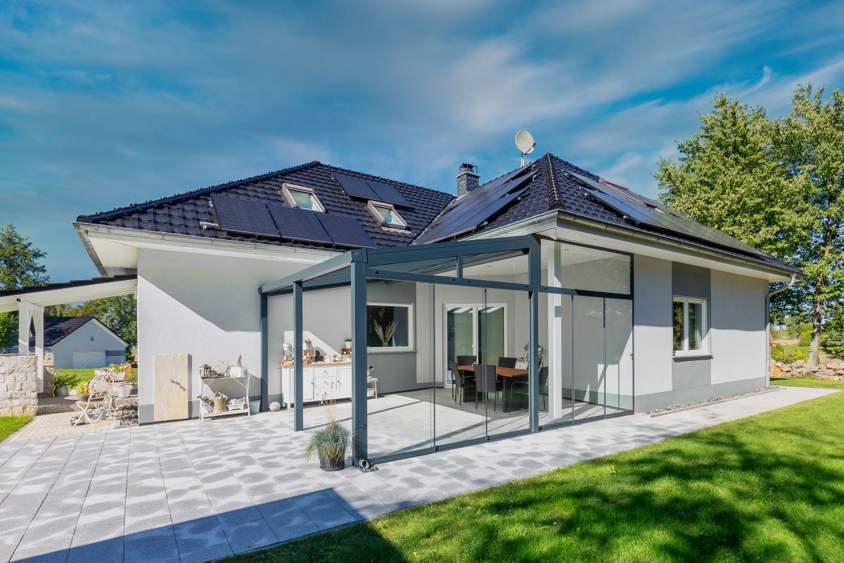 Terrassenüberdachung von DSE Alu Überdachungen GbR aus Großweitzschen bei Döbeln