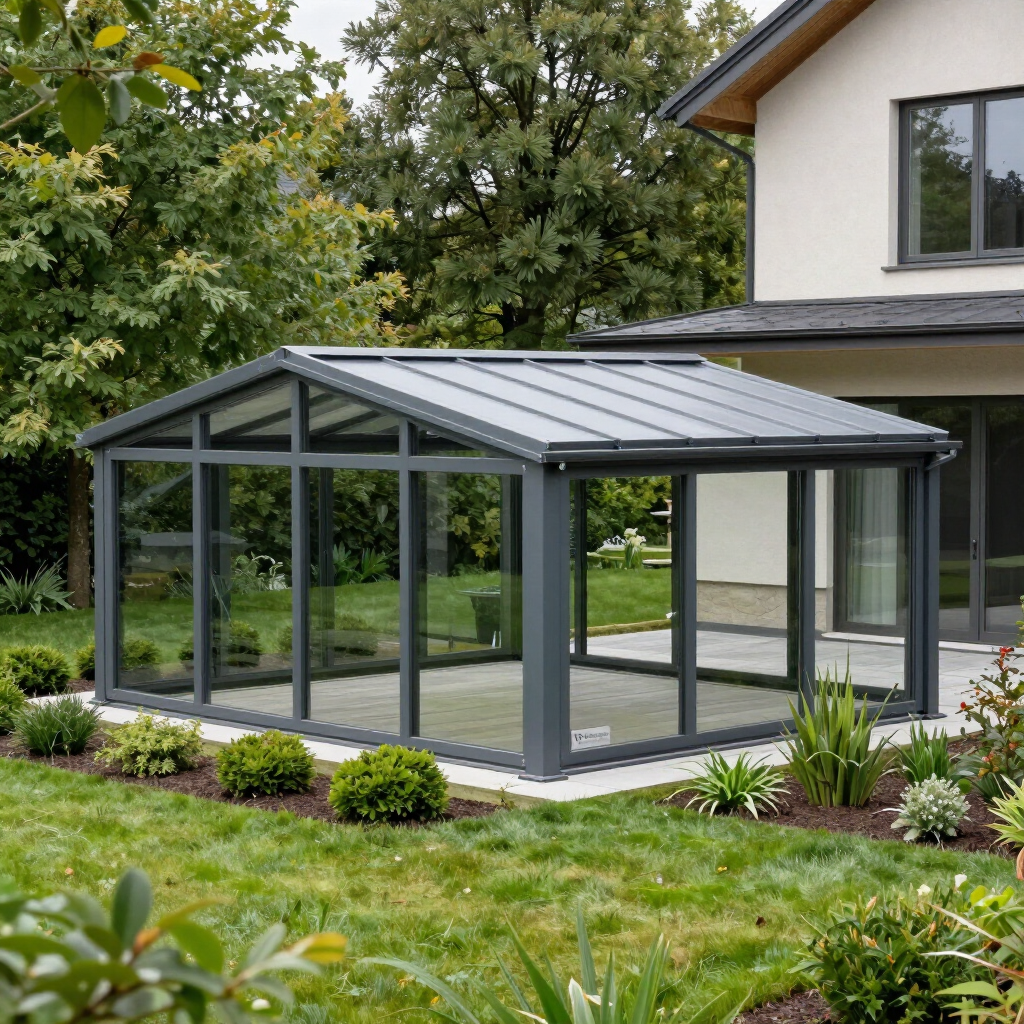 Terrassenüberdachung von DSE Alu Überdachungen GbR aus Großweitzschen bei Döbeln