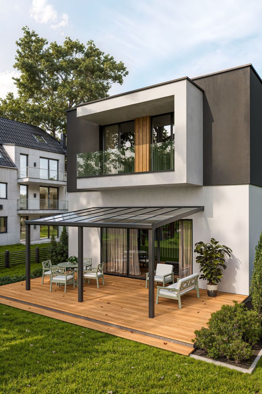 Terrassenüberdachung von DSE Alu Überdachungen GbR aus Großweitzschen bei Döbeln