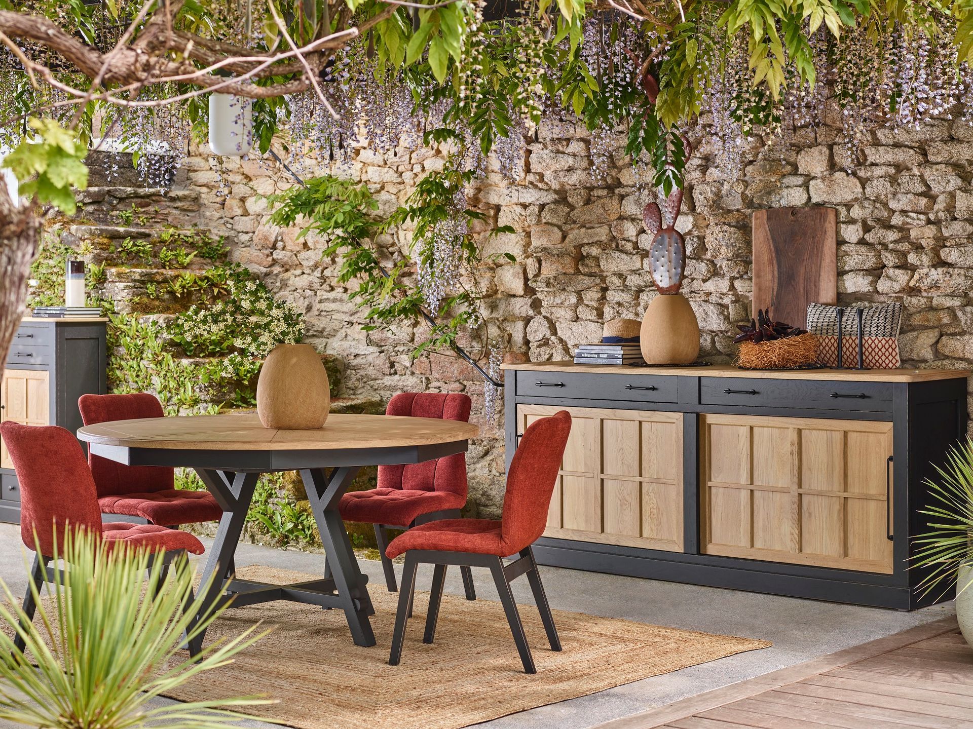 Salle à manger charme en bois