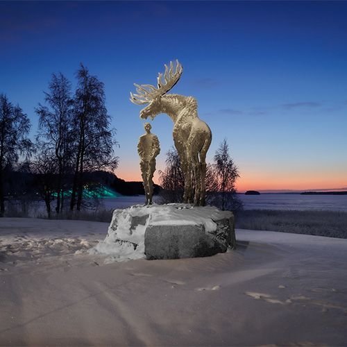 Havukka-ahon ajattelija -veistos