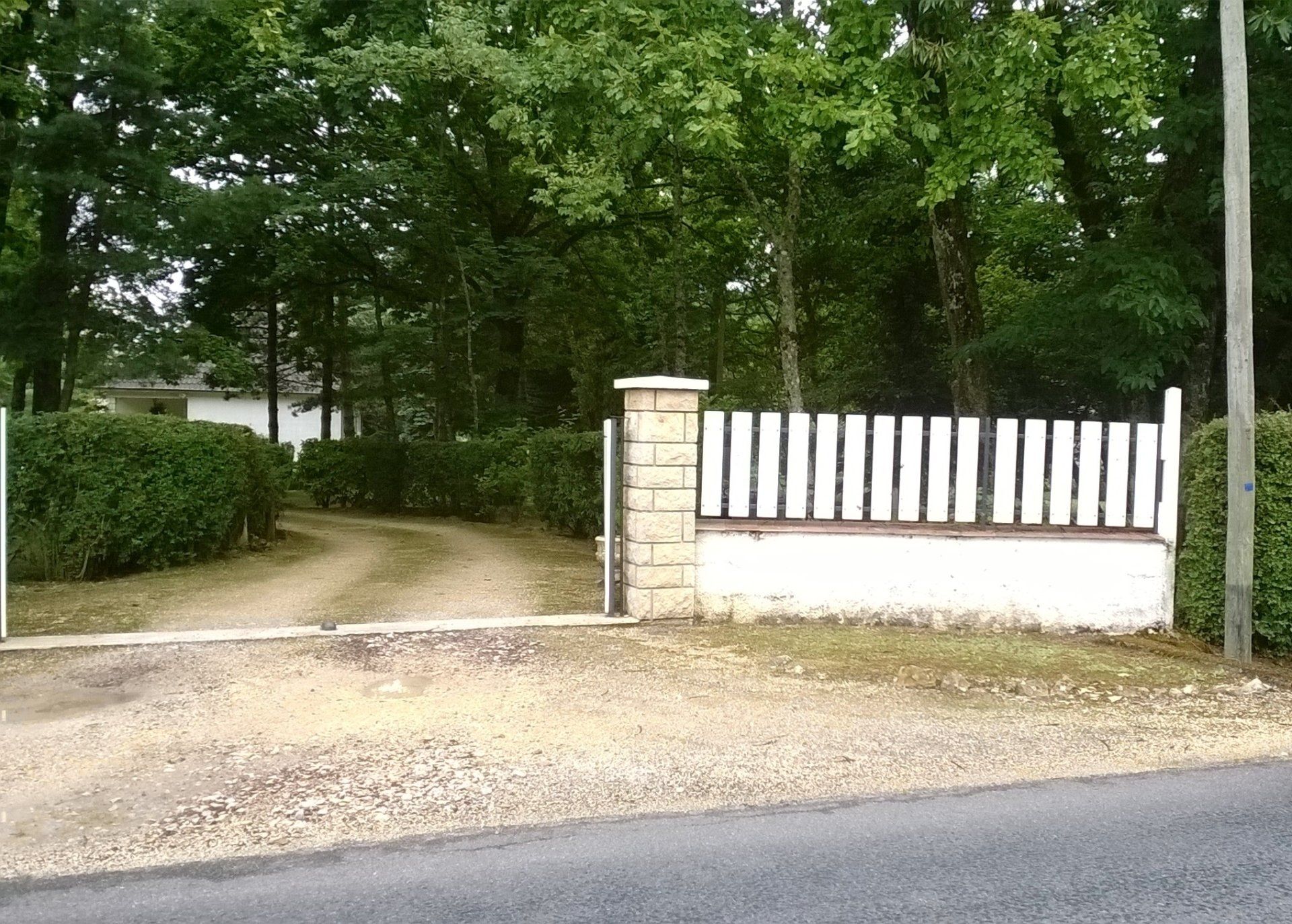 Portail avant travaux