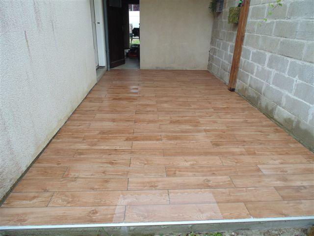 Carrelage de terrasse