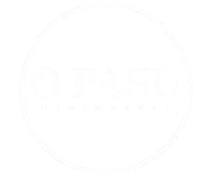 Logotipo circular tenue con dos pilares estilizados y texto apenas visible sobre un fondo blanco.