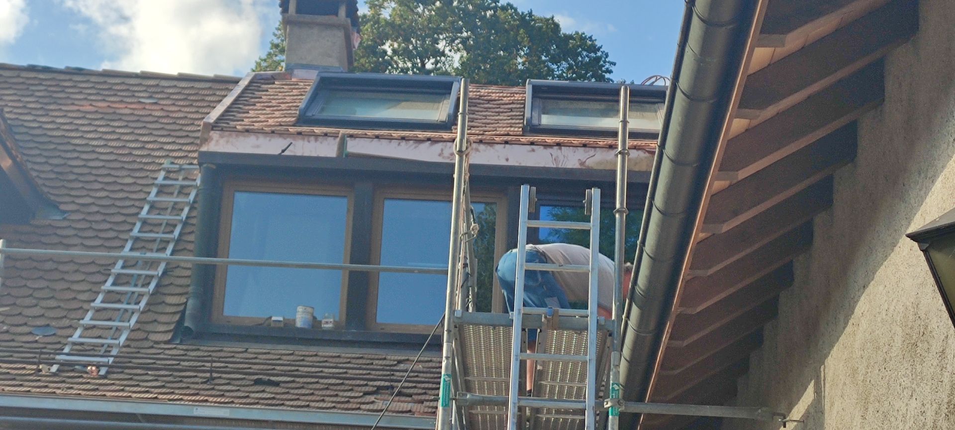 Travaux de rénovation de couverture