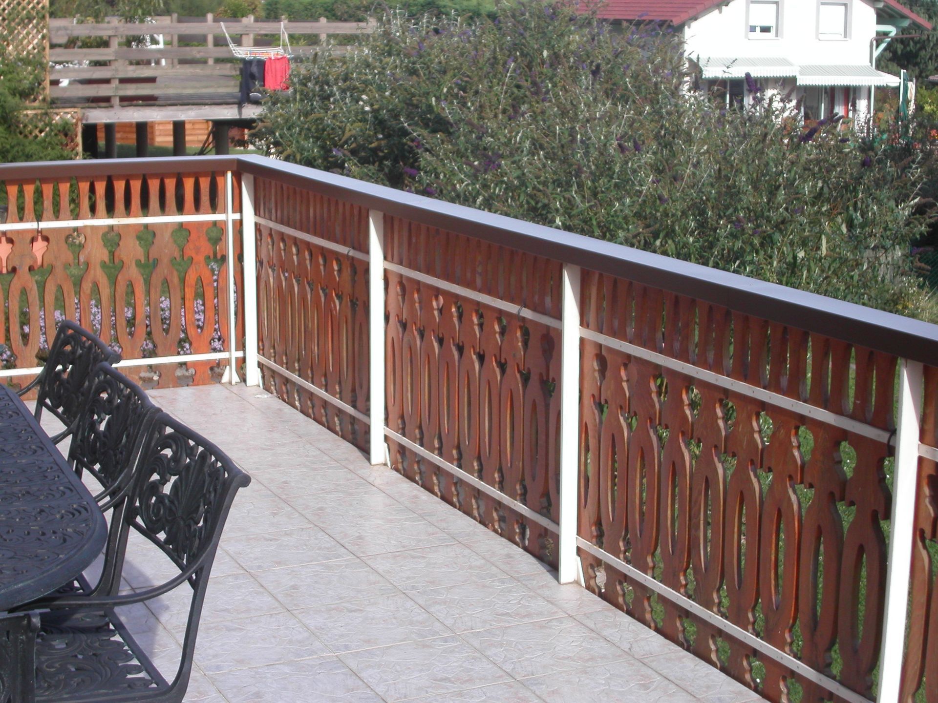 Travaux de couvertines sur balcon