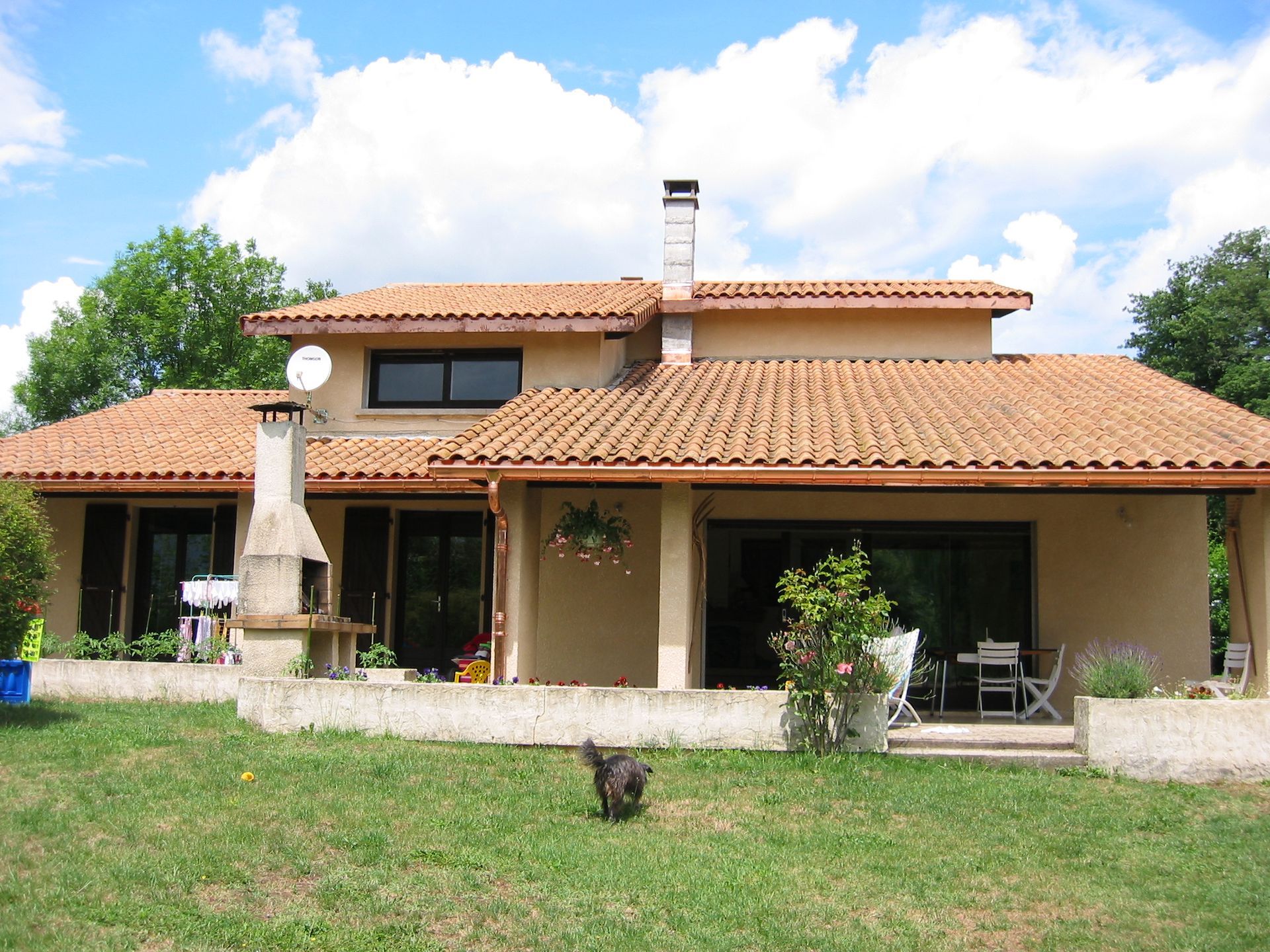 Travaux de pose de gouttières