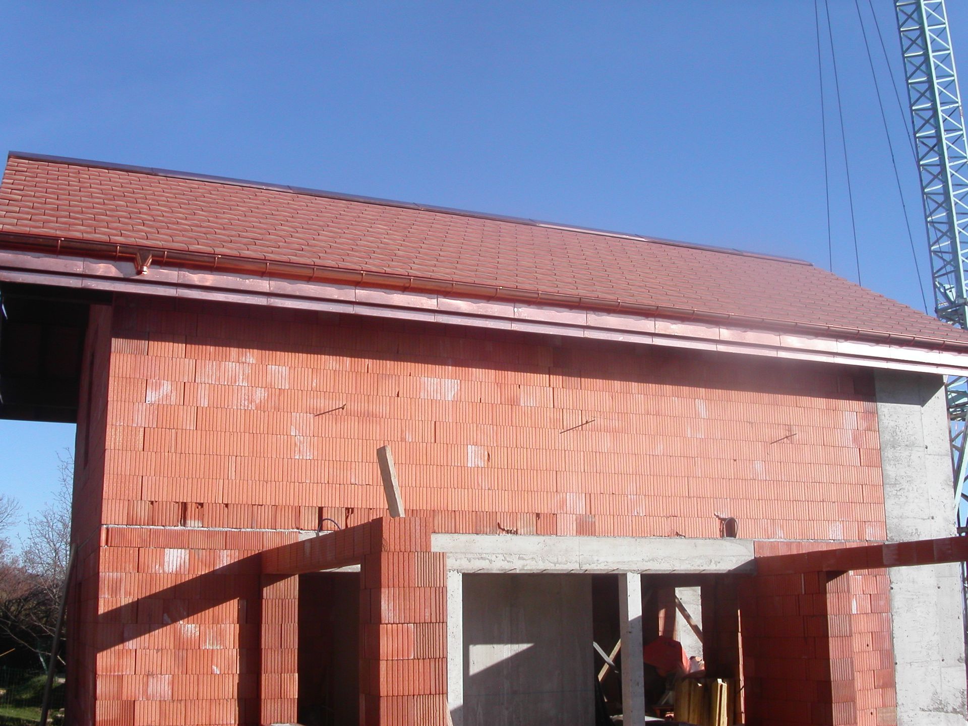 Gouttières pour étanchéité de toiture