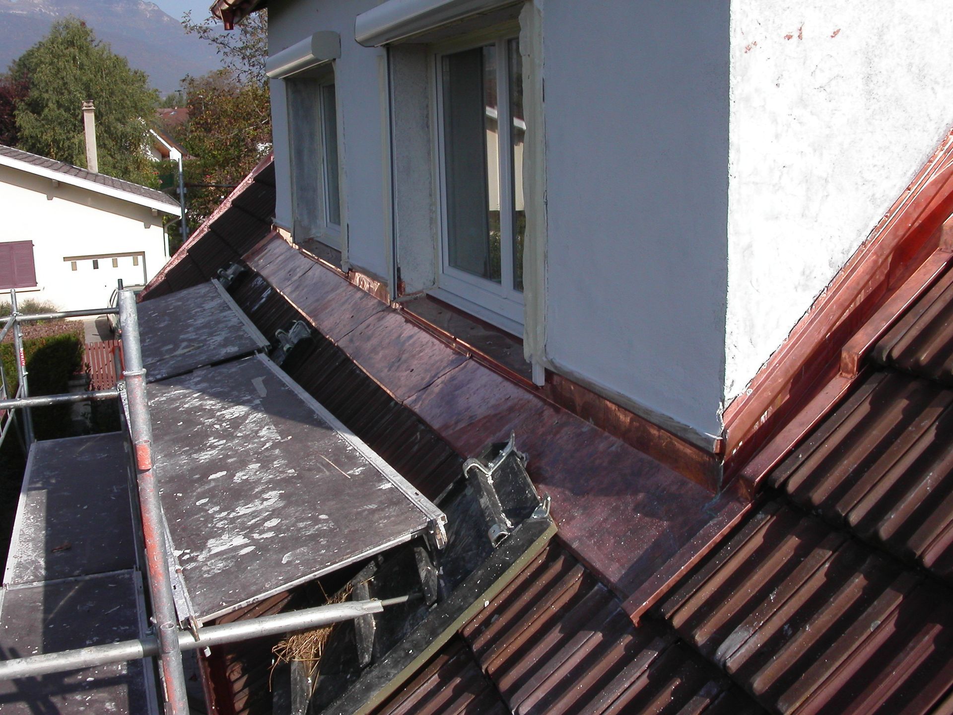 Travaux de zinguerie et étanchéité