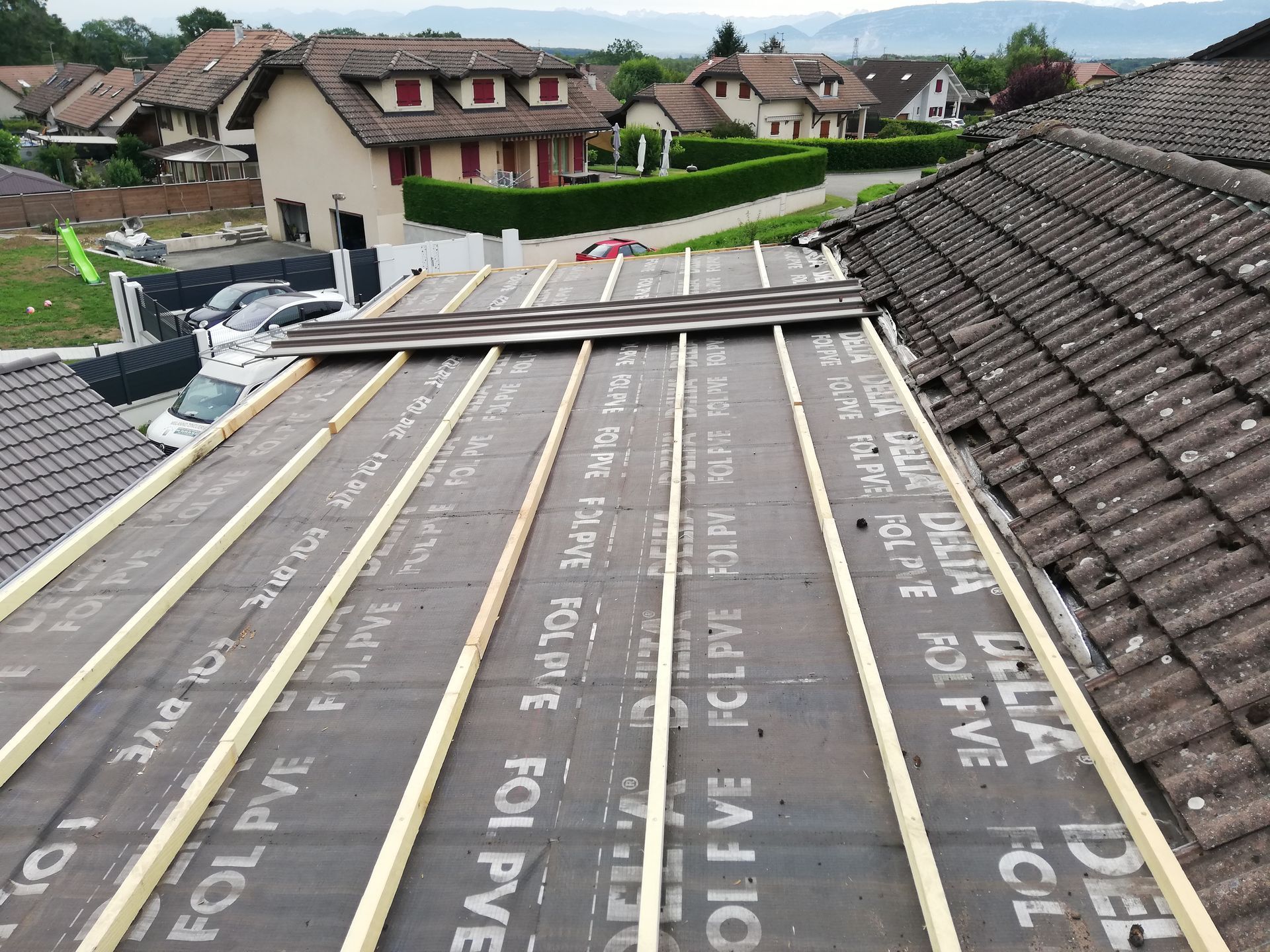 Travaux de zinguerie