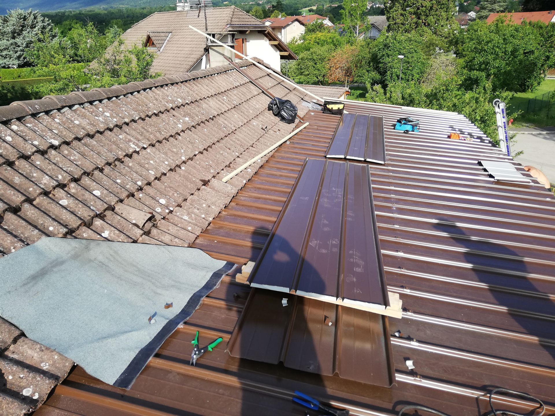 Travaux de couverture