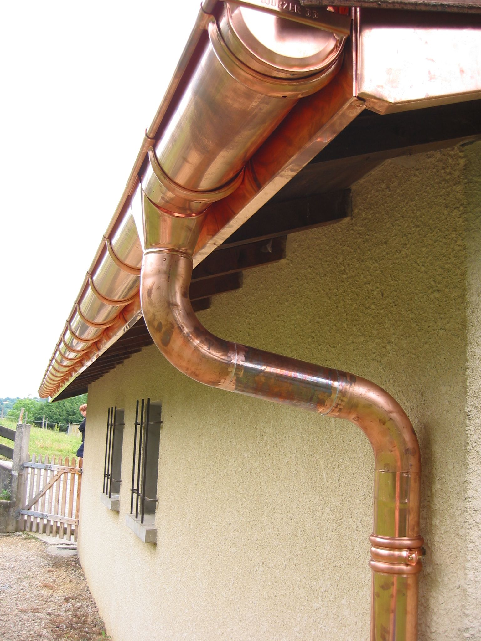 Zinguerie gouttière