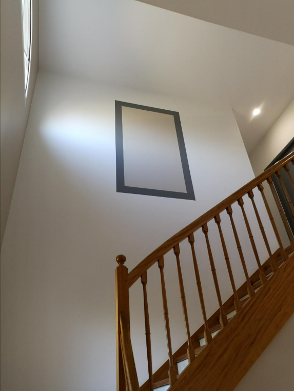 Escalier faux tableau