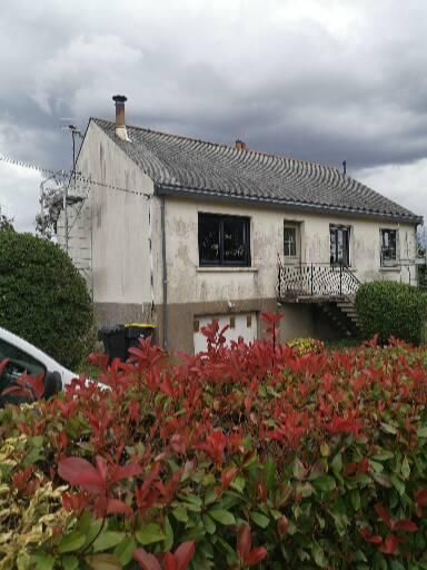 Façade maison volet roulant avant