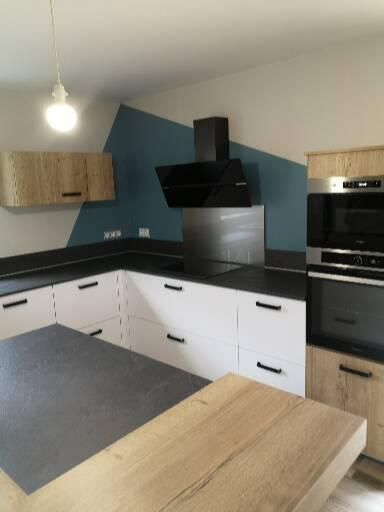 Cuisine, couleur vert d'eau