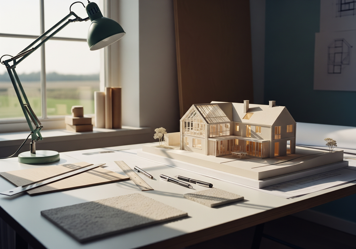 Icônes de contact en 3D posés sur une table