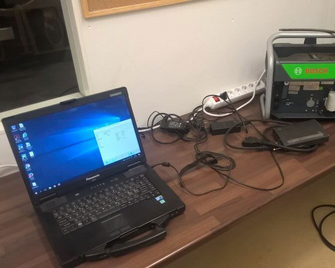 Bosch pakokaasuanalysaattori