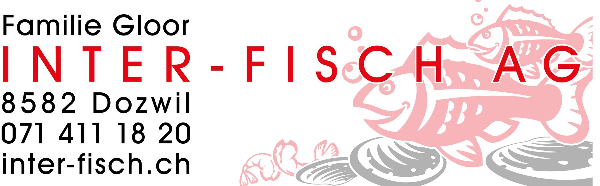 Logo | Frischfische, Meeresfrüchte, Räucherfisch | Inter-Fisch AG | Dozwil