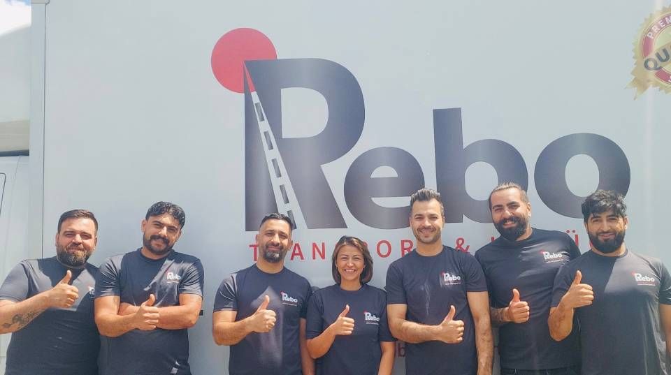 Mitarbeiter der Rebo Transport GmbH