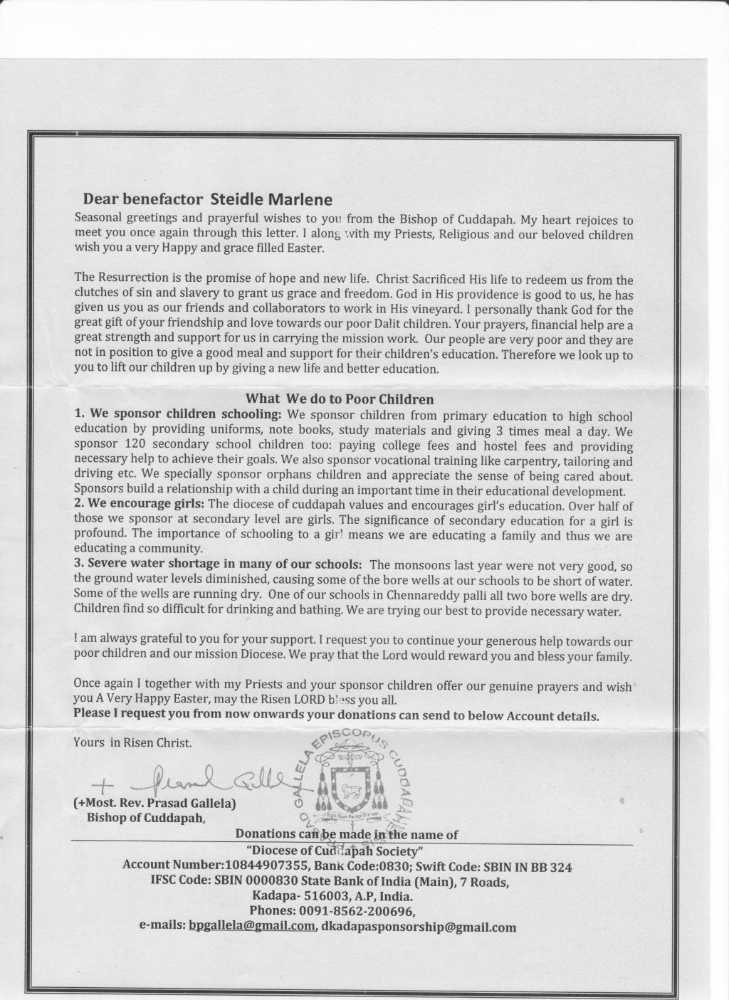 Indien
Patenschaften
Basel