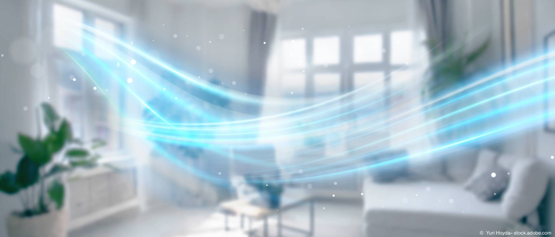 Eine Fußbodenheizung, welche gerader von einer Person installiert wird