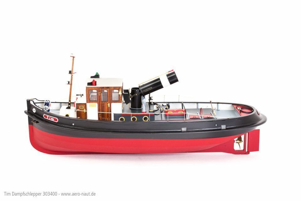 Fundkmodellbau - RC HolzBausatz '
Dampfschlepper TIM' von Aeronaut