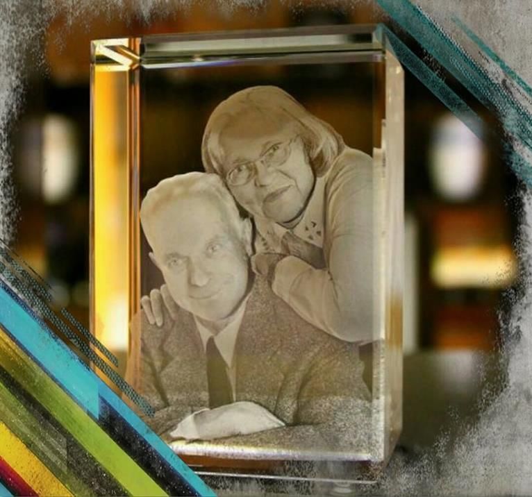 Erinnerungskristall Bestattungshaus Pütz